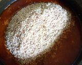 A picture of step 4 of Tuwon shinkafan miyan taushe.