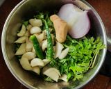 कोरिएंडर पुलाव टिफीन साठी (Coriander Pulao Recipe In Marathi) रेसिपी स्टेप 2 फोटो 