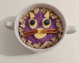 Une image de l'étape 3 de Porridge à la myrtille.