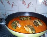 Foto langkah ke 9 dari resep Buntil lumbu / Buntil daun talas.