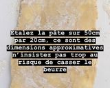Une image de l'étape 2 de Pâte feuilletée inversée.