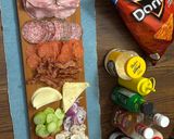 A picture of step 1 of Subway at home/ sub board.