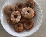 A picture of step 5 of Eggless doughnuts.
