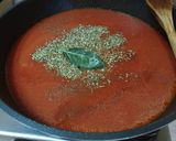 Pas rețetă Spaghetti cu chiftele de vinete în sos de roșii 3 fotografie