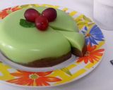 Foto langkah ke 8 dari resep Green Egg Flour Pudding (Puding terigu).