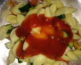 A picture of step 2 of #Fruit, #Mayonnaise, #Macroni Salads.