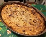 Une image de l'étape 11 de Gratin de pommes de terre façon dauphinoise à l'ail confit et deux fromages.