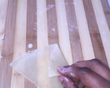 A picture of step 9 of Pastry samosas.