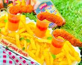 A picture of step 4 of Peri Chicken Strips.