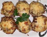 Foto del paso 4 de la receta: Volcán de Carne Molida con Queso