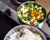 વેજ દમ બિરયાની (Veg Dum Biryani Recipe in Gujarati) રેસીપી સ્ટેપ2ફોટો