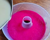 Foto langkah ke 5 dari resep Agar-agar Buah Naga.