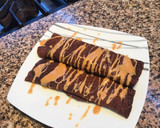 Foto del paso 4 de la receta: Panqueques de avena y chocolate