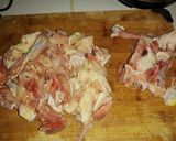 Foto del paso 1 de la receta: Cuarto de pollo deshuesado con zanahoria y papas