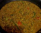 A picture of step 8 of Matki Tadka.