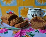 Foto del paso 5 de la receta: Budín marmolado de banana con harina de centeno y algarroba🧉