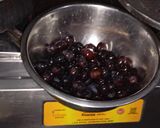 A picture of step 2 of Grapes & Rose Khoa Ladoo – Easy Prasad.