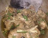 A picture of step 9 of Haryali chicken khrdai.