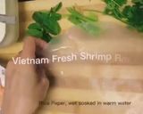 Foto langkah ke 1 dari resep 🇻🇳 Vietnam Fresh Shrimp Roll ~ Gỏi cuốn.