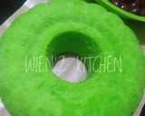 Foto langkah ke 4 dari resep Bolu kukus pandan 2 telur.