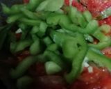 A picture of step 3 of Spicy Chilli Paneer.