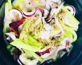 Hình bước làm 4 của món Mực xào su hào