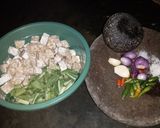 Foto langkah ke 1 dari resep Oseng tempe & batang sosin.