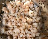 A picture of step 1 of Crispy Shrimp Pouches with San Simón Cheese.