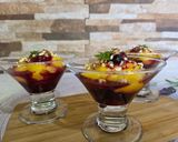 Foto del paso 9 de la receta: Lemon curd en colchón de frutos rojos
