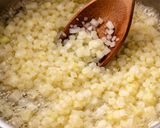 Une image de l'étape 3 de Risotto au jambon.