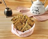 Foto del paso 8 de la receta: 🫓🧉 Crackers saladas de verdeo y sésamo 🧉🫓 Galletitas crocantes para el mate