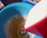 Foto langkah ke 3 dari resep 389. Cup Cakes Toping Pasta Labu Kuning.