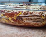 Enchilada rétegezve recept fázis 5 fotója