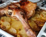 Foto del paso 8 de la receta: Cordero lechal al horno con patatas