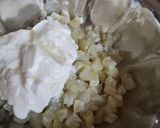 A picture of step 2 of Lauki ka raita.