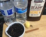 Hình bước làm 1 của món Elderberry syrup-công thức chi Dâu
