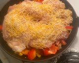 A picture of step 3 of Rumple chicken. ((Think of a silk weaver that turns silk into gold) 🙂.
