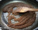 A picture of step 2 of Jaggery pudding.