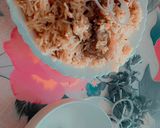 A picture of step 6 of Yakhni pulao.