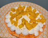 Une image de l'étape 7 de Macaron géant #dessert de #février.