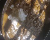 A picture of step 12 of Aloo palak with makhani gravy.