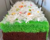 Foto langkah ke 8 dari resep Bolu kukus pandan coklat keju⭐.