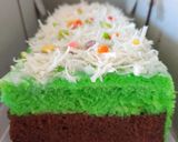 Foto langkah ke 8 dari resep Bolu kukus pandan coklat keju⭐.