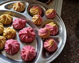 कलरफुल उकडीचे मोदक (ukadcihe modak recipe in marathi) रेसिपी स्टेप 4 फोटो 