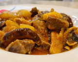 Foto del paso 5 de la receta: Ternera guisada con sitake y calabacín