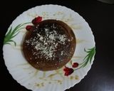A picture of step 5 of Chocolate peanut butter pancakes.