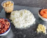 Foto del paso 1 de la receta: Garbanzos con arroz