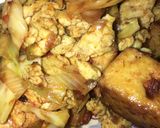 A picture of step 4 of Garnished Awara (Tofu).
