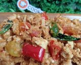 Foto langkah ke 4 dari resep BOTO' TAHU TEMPE tanpa daun pisang.