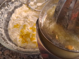 Tiramisù alla crema al  limone al profumo di limoncello,pistacchi e limone caramellato